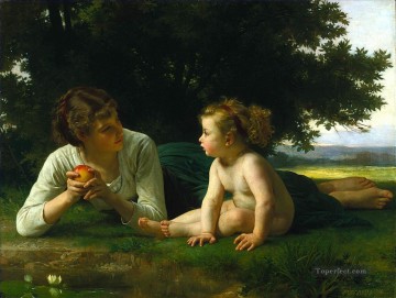 Tentación 1880 Realismo William Adolphe Bouguereau Pinturas al óleo